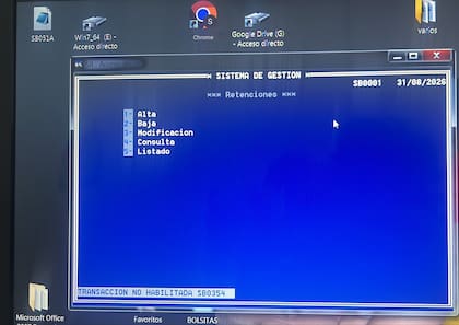 El sistema de gestión en COBOL corregido por tres generaciones de la familia Méndez