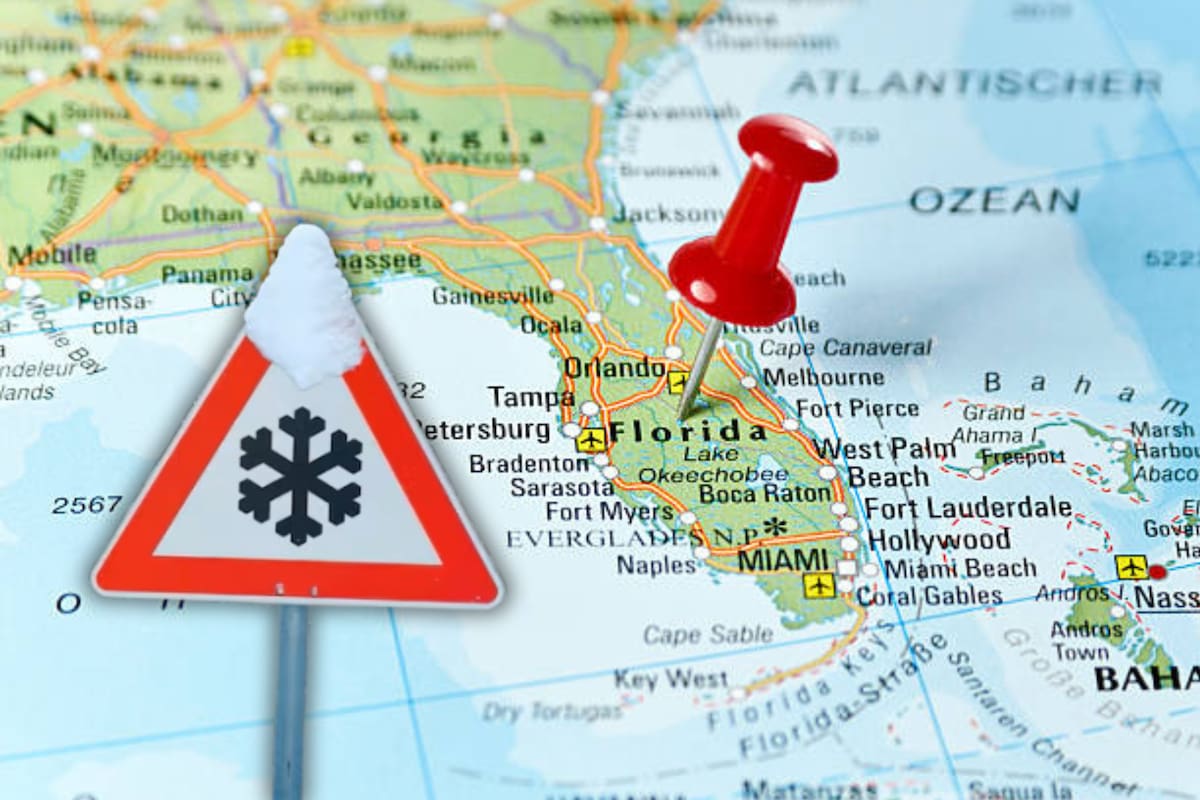 El sistema frontal que atraviesa gran parte de Estados Unidos continuaría su desplazamiento en dirección a Florida durante el fin de semana