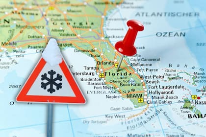 El sistema frontal que atraviesa gran parte de Estados Unidos continuaría su desplazamiento en dirección a Florida durante el fin de semana