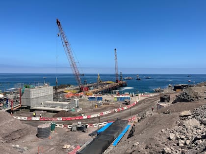 El sistema podrá ampliarse a casi 2000 litros por segundo si la minería lo requiere en el futuro