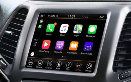 El sistema Uconnect de los modelos de Fiat y Jeep