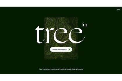 El sitio de Tree.fm