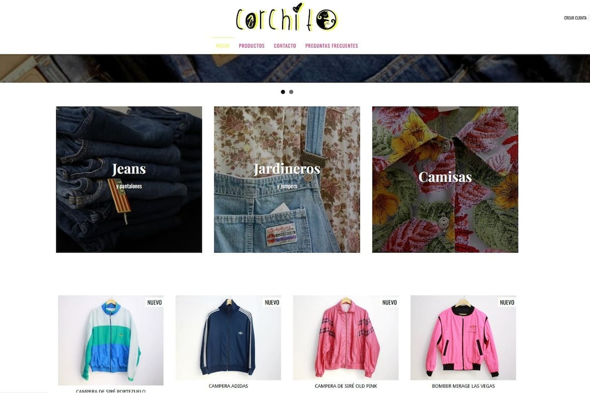 El sitio de Corchito en el espacio