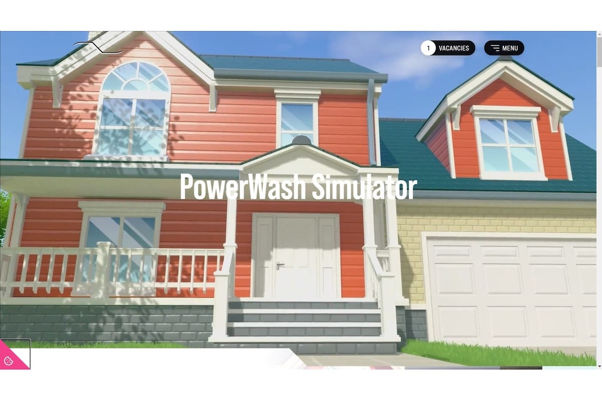 El sitio de PowerWash Simulator