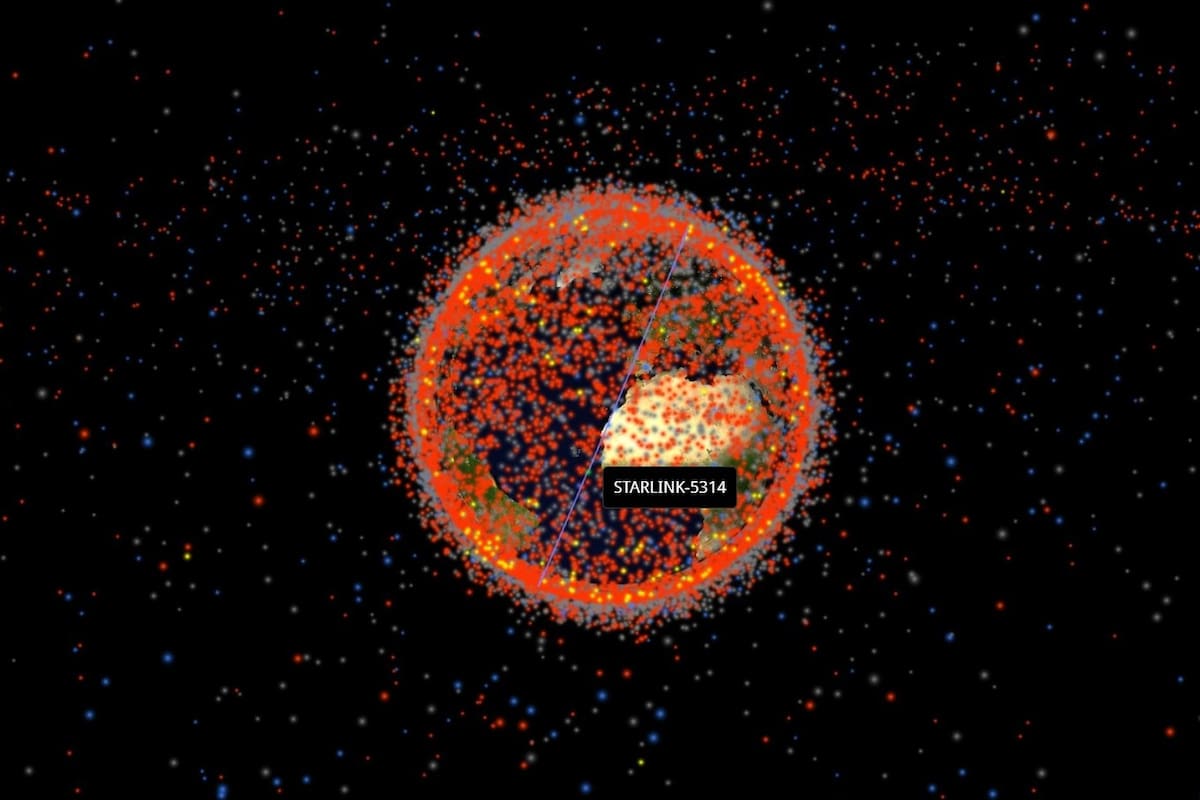 El sitio de Rogue Space Satellite