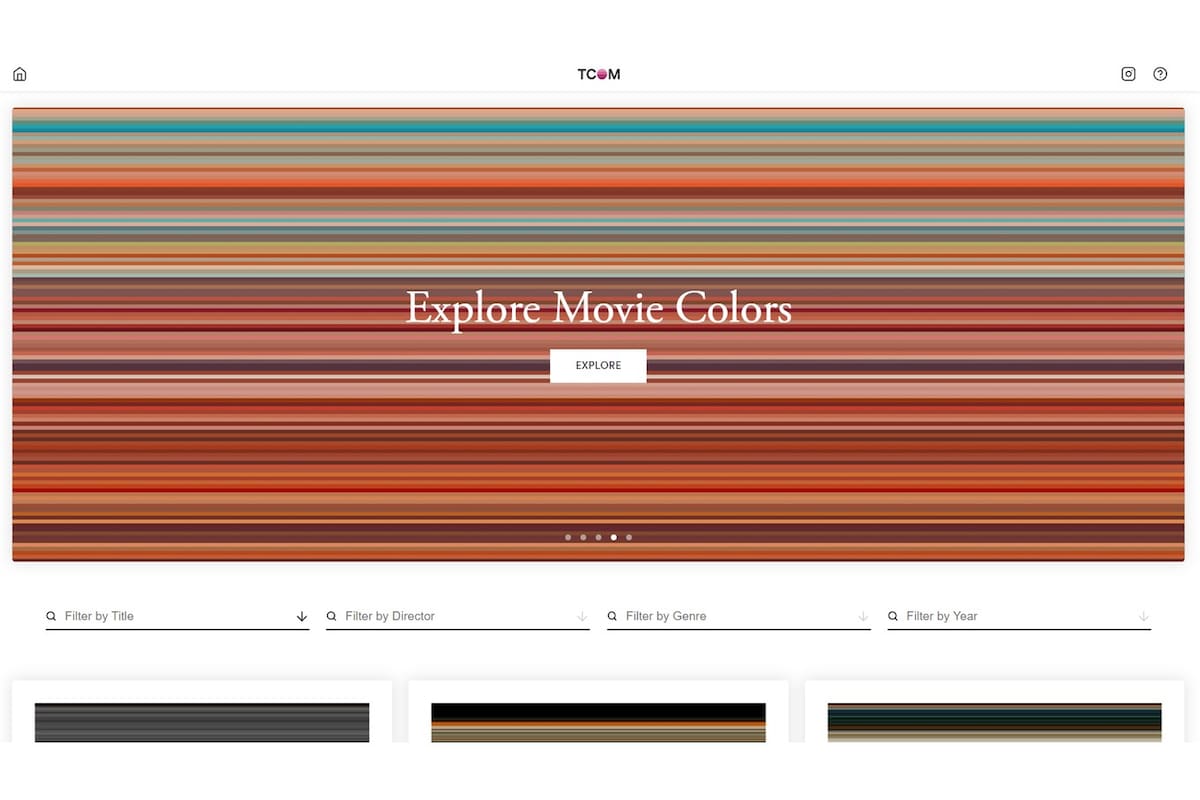 El sitio de The Colors of Motion