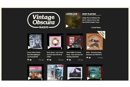 El sitio de Vintage Obscura