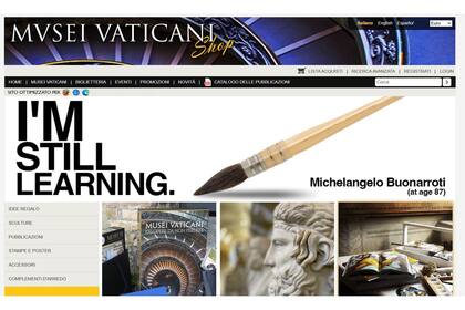 El sitio del Museo Vaticano