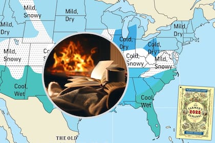 El sitio meteorológico Old Farmer’s Almanac brinda su pronóstico para el próximo invierno en Estados Unidos