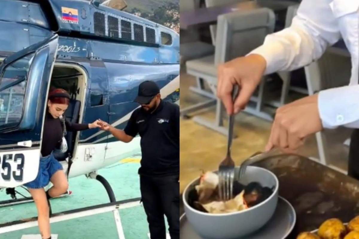 El sitio ofrece el viaje en su menú (Foto: TikTok: @vonvito)