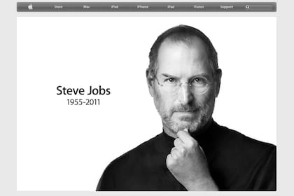 El sitio online de Apple despide a Steve Jobs, el co-fundador de la empresa