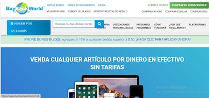 El sitio permite acceder a cotizaciones personalizadas y a diferentes opciones de pago