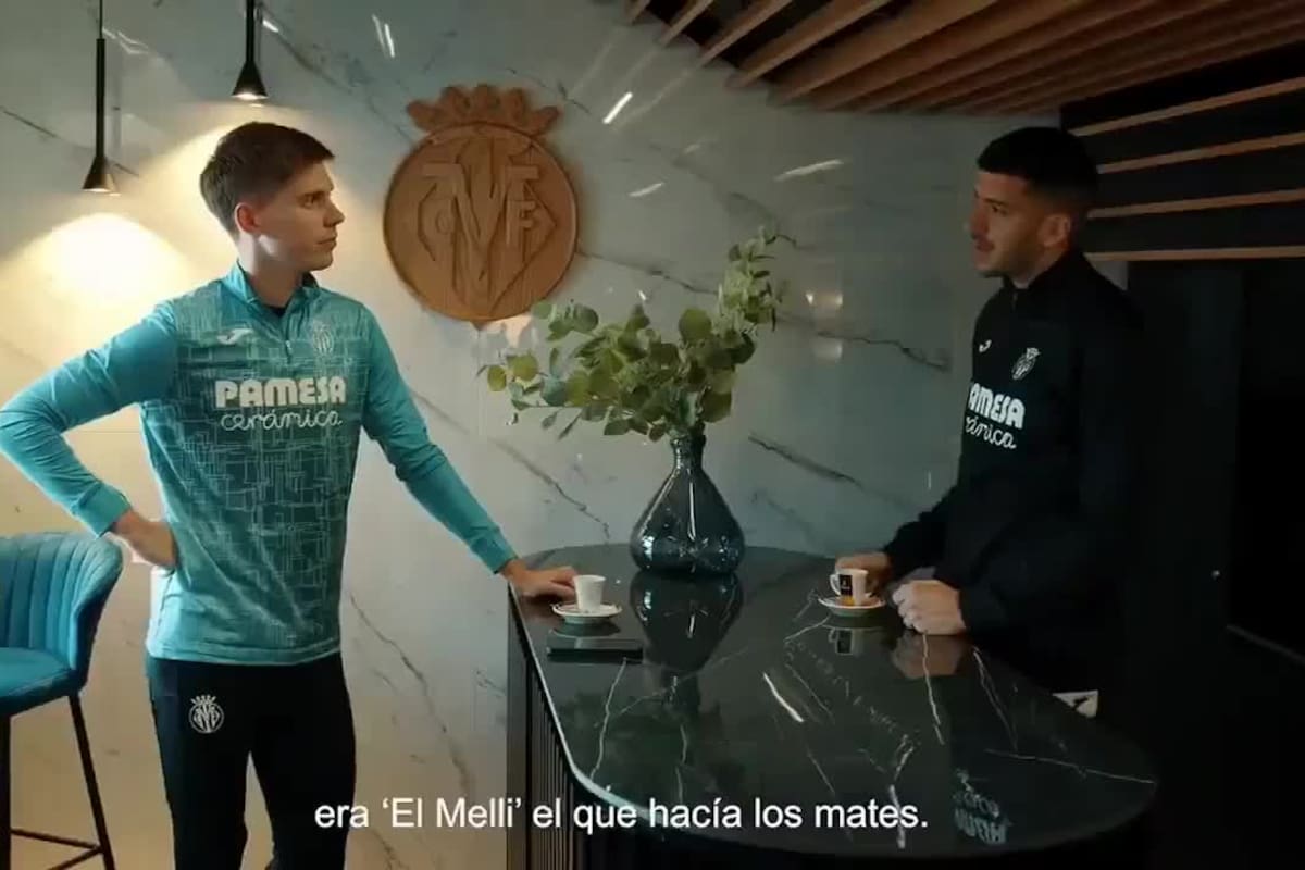 El sketch de Foyth y Rulli para darle la bienvenida a Lo Celso