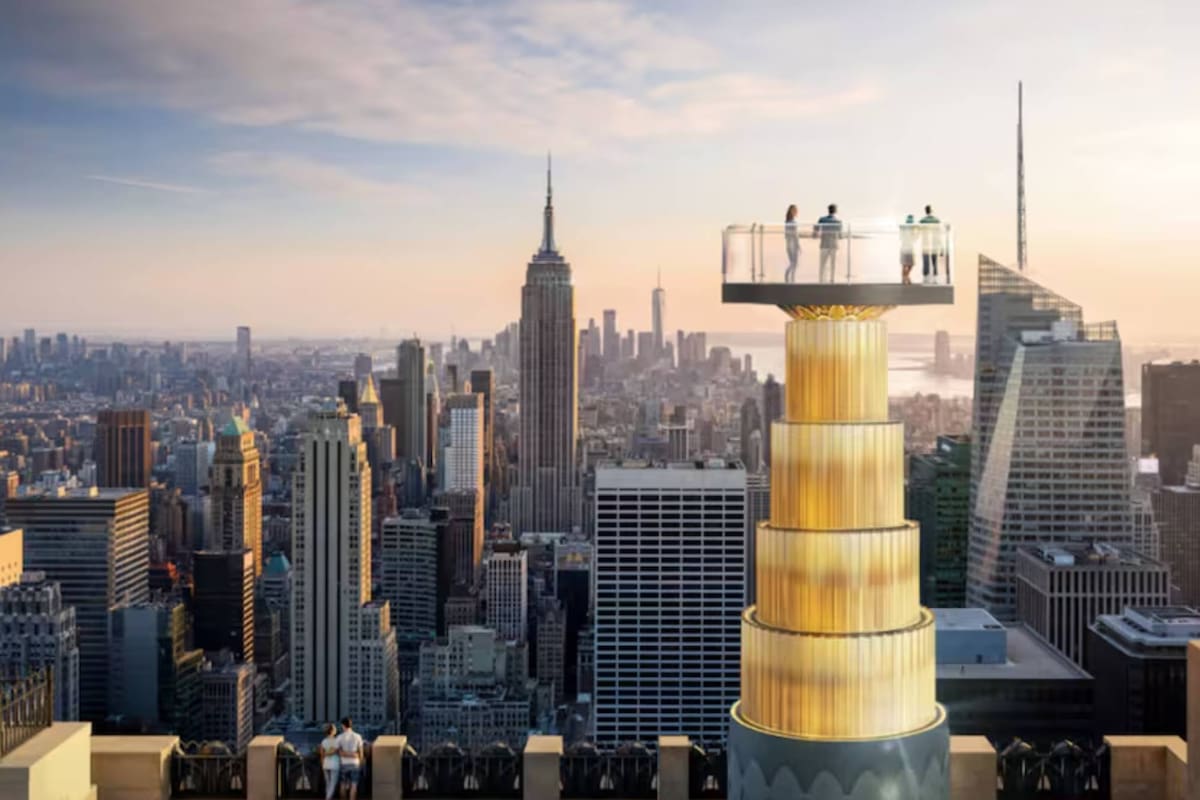 El Skylift en Top of the Rock abrió oficialmente al público y promete ser la nueva gran atracción del Rockefeller Center