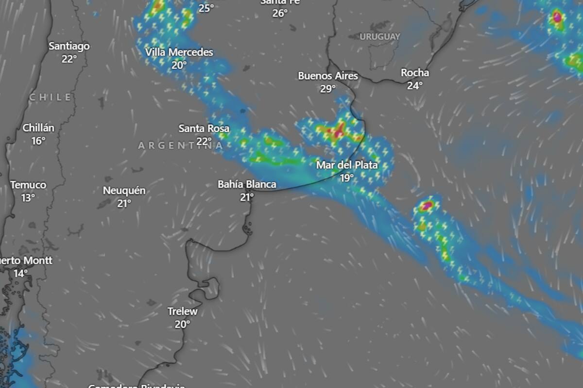 El SMN advirtió por la llegada de lluvias esta semana.