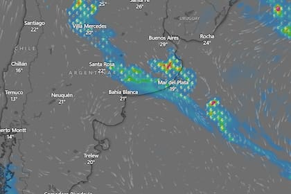 El SMN advirtió por la llegada de lluvias esta semana.