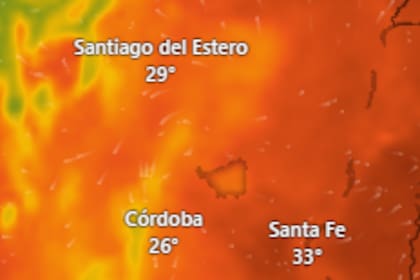 El SMN advirtió por la presencia de altas temperaturas en varias provincias del país