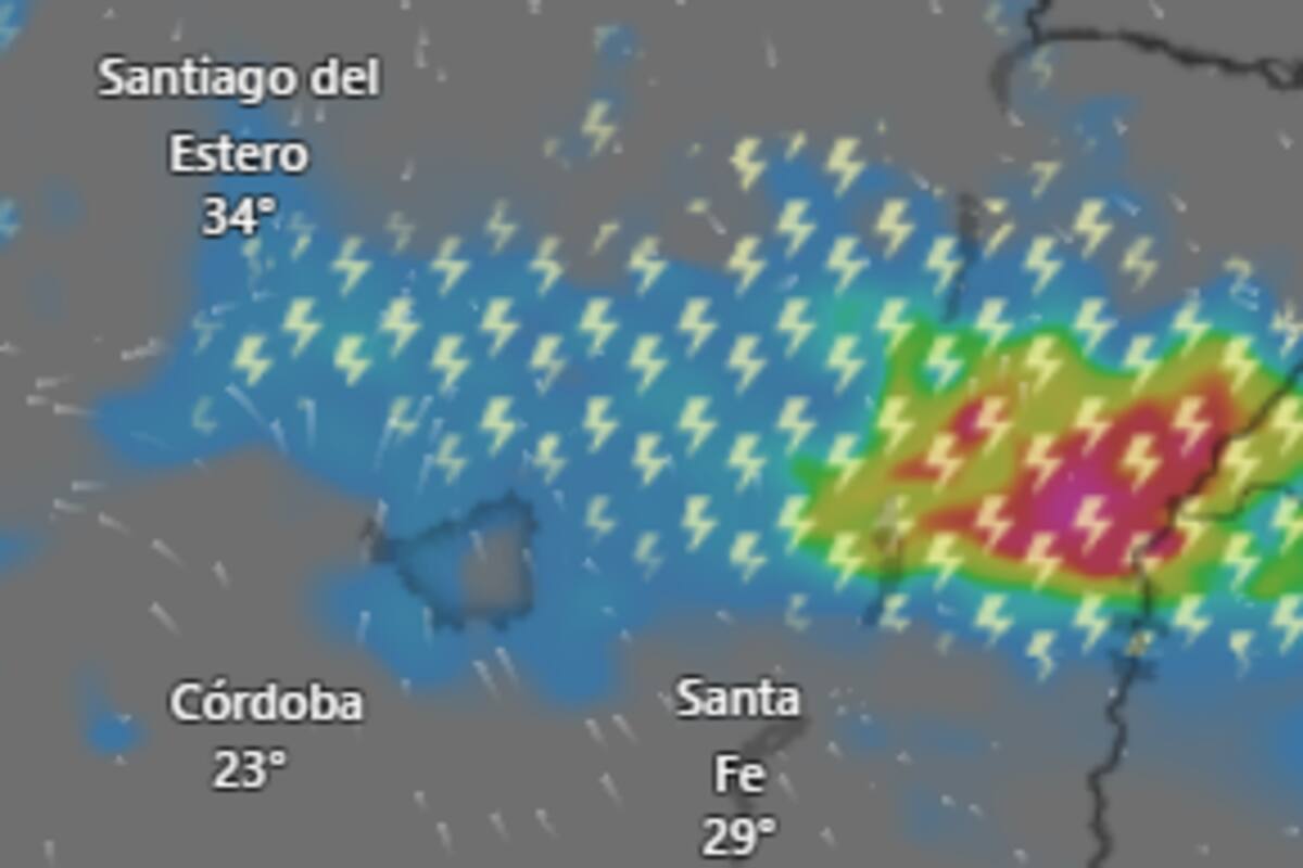 El SMN advirtió sobre fenómenos meteorológicos que puede tener "capacidad de daño"