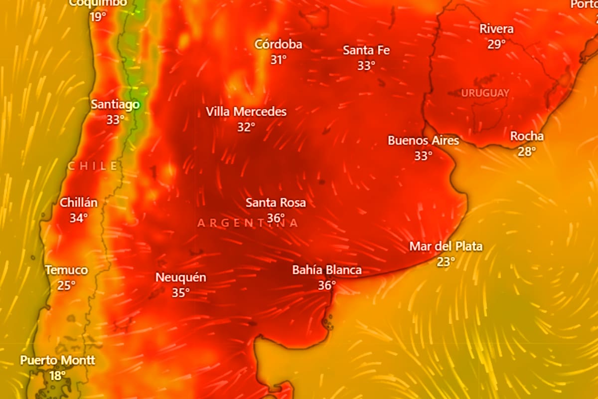 El SMN emitió alertas y brindó recomendaciones para evitar un golpe de calor