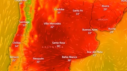 El SMN emitió alertas y brindó recomendaciones para evitar un golpe de calor