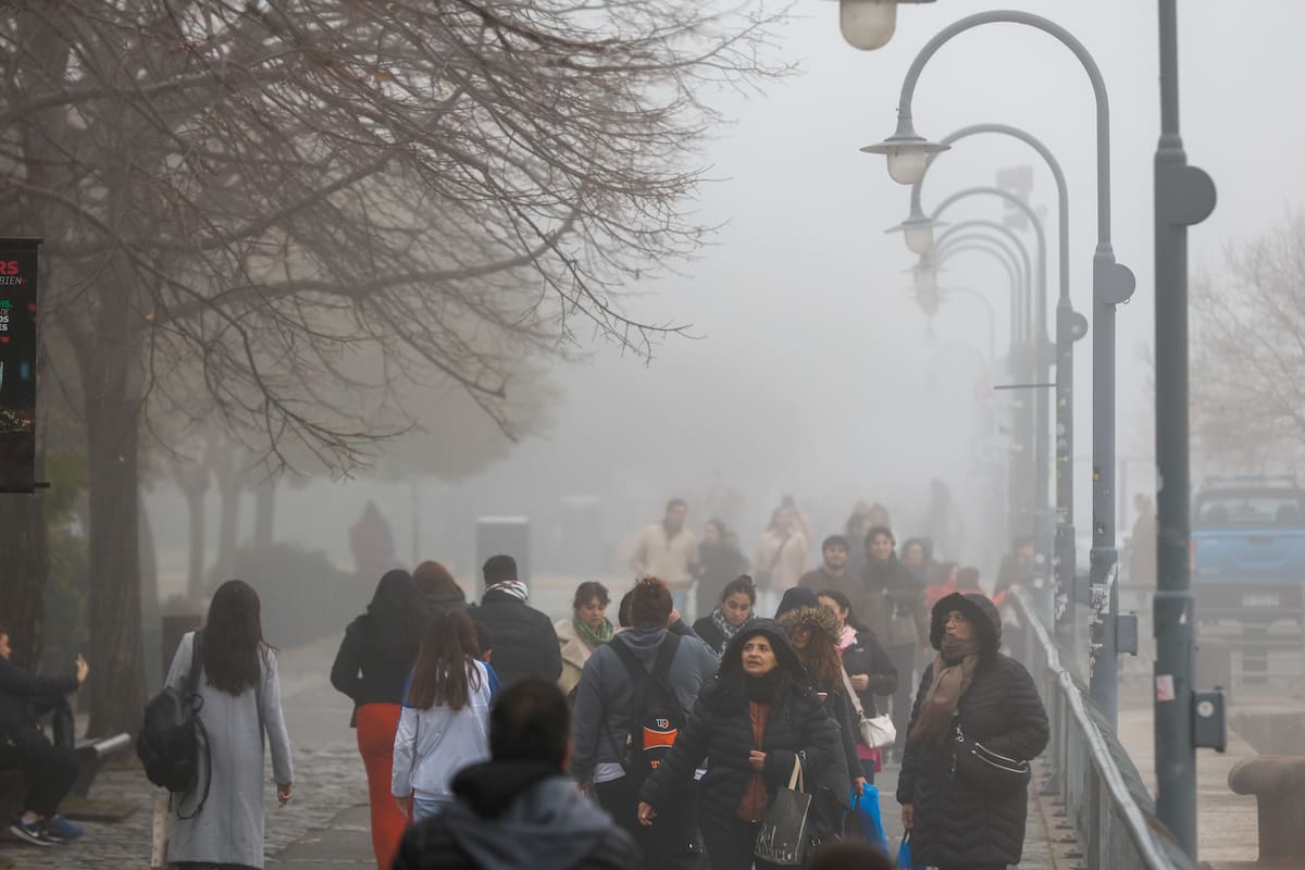 El SMN emitió una alerta por la niebla en la provincia de Buenos Aires.
