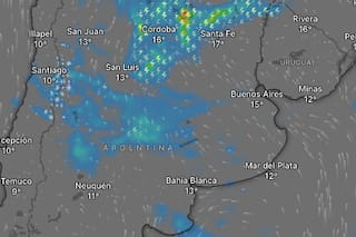 Alerta amarilla por tormentas y advertencia violeta por niebla para este sábado