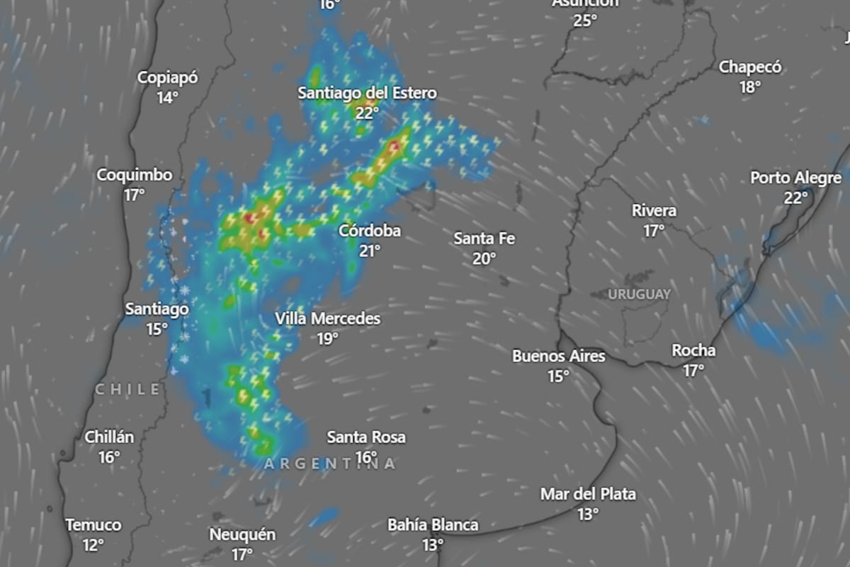 El SMN emitió una serie de alerta por tormentas para este jueves.