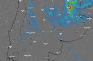 Alerta amarilla por lluvias fuertes en la Ciudad y la provincia de Buenos Aires