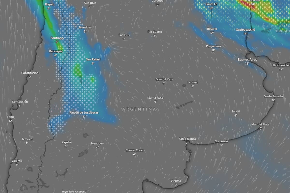 El SMN emitió una serie de alertas para este lunes en todo el país
