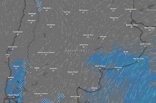 Rige una alerta naranja por vientos fuertes en la provincia de Buenos Aires: ráfagas de hasta 90 km/h