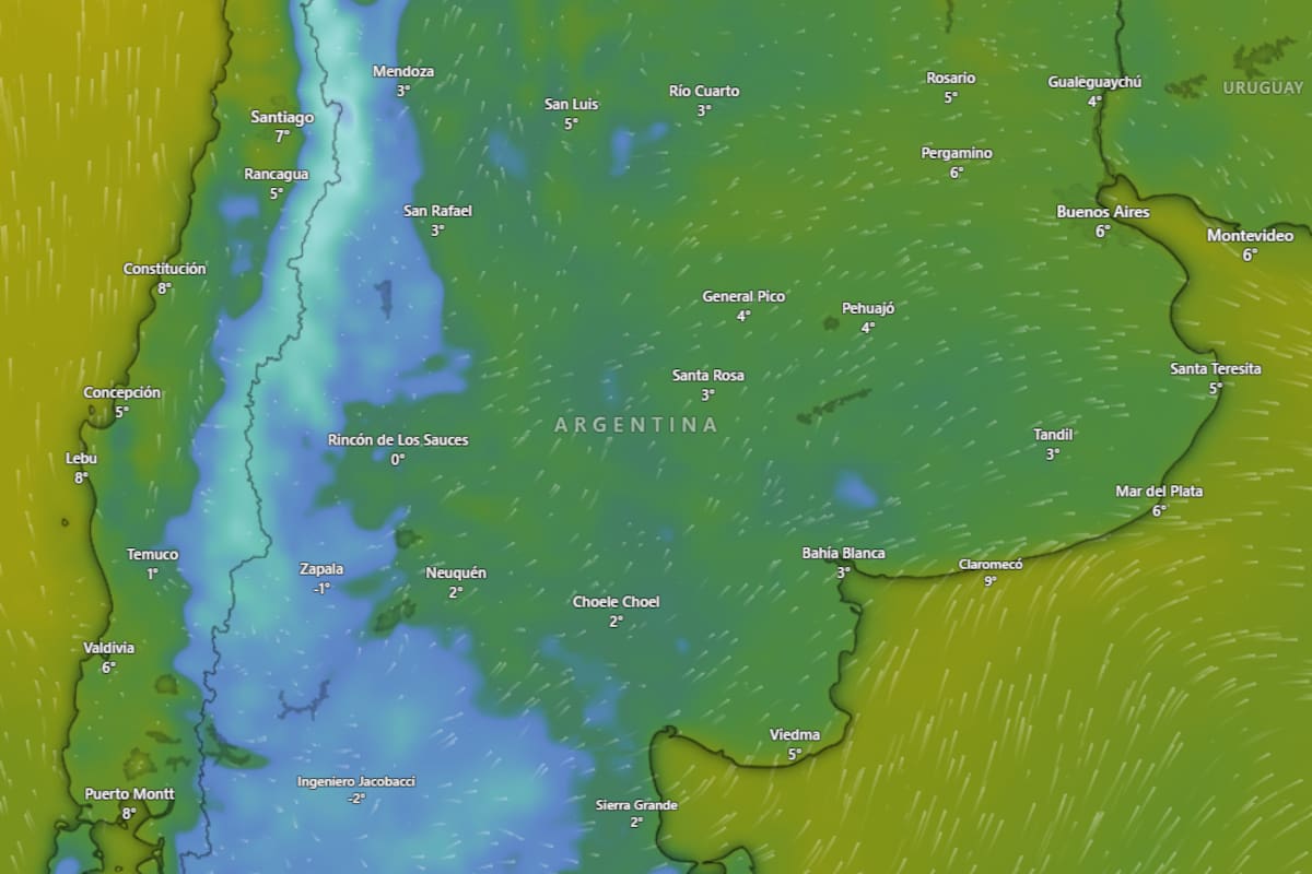 El SMN emitió una serie de alertas para este lunes en todo el país