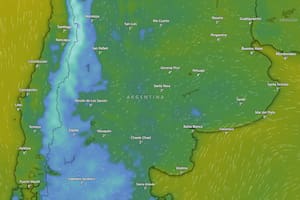 Hay una alerta amarilla por vientos fuertes y frío extremo: mínimas de 3 grados en el AMBA