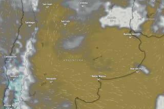 Rige una alerta amarilla por vientos fuertes y se prevé un domingo con cielo despejado en el AMBA