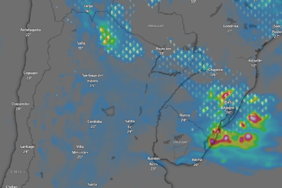 El SMN emitió una serie de alertas para este sábado en todo el país