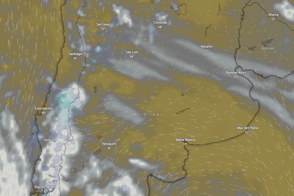 El SMN emitió una serie de alertas para este domingo en todo el país