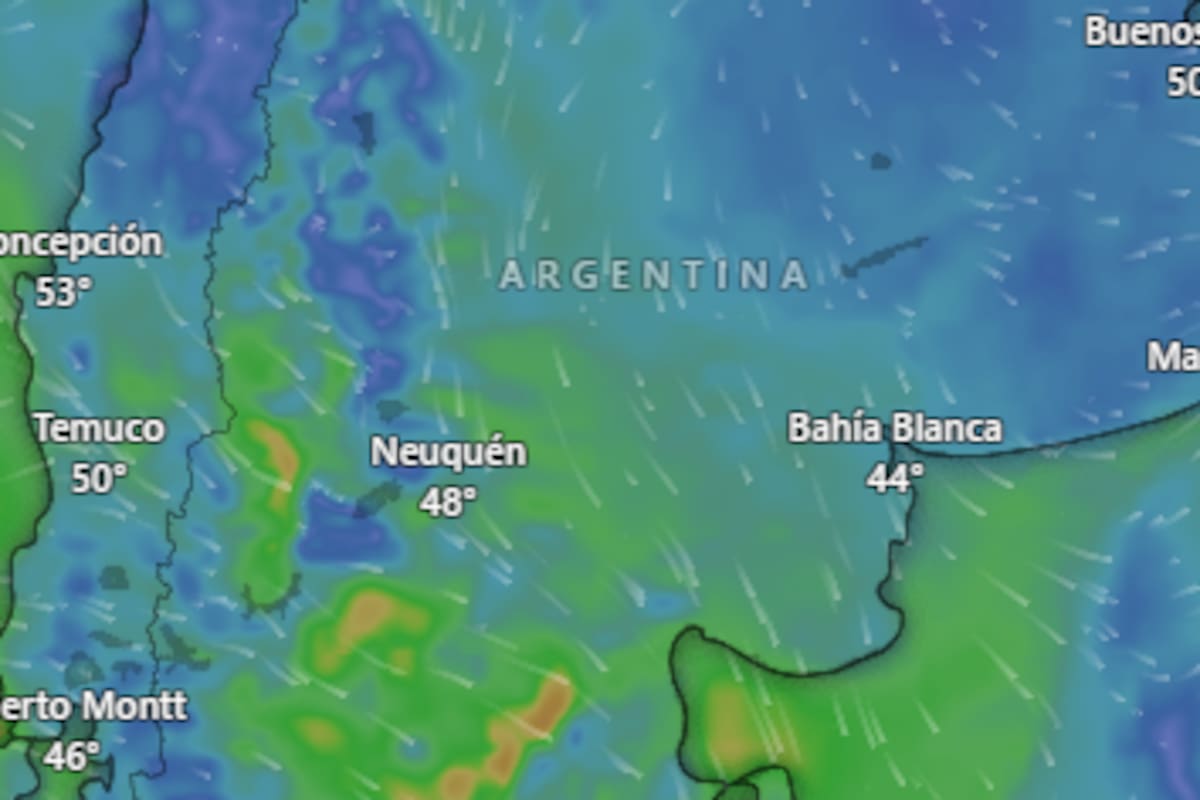 El SMN prevé fuertes ráfagas durante toda la jornada