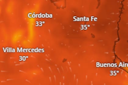El SMN publicó alertas por calor extremo y tormentas en distintas regiones del país