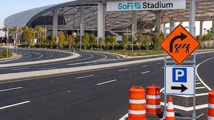 El SoFi Stadium aplicará reglas estrictas de estacionamiento durante los partidos del Mundial 2026