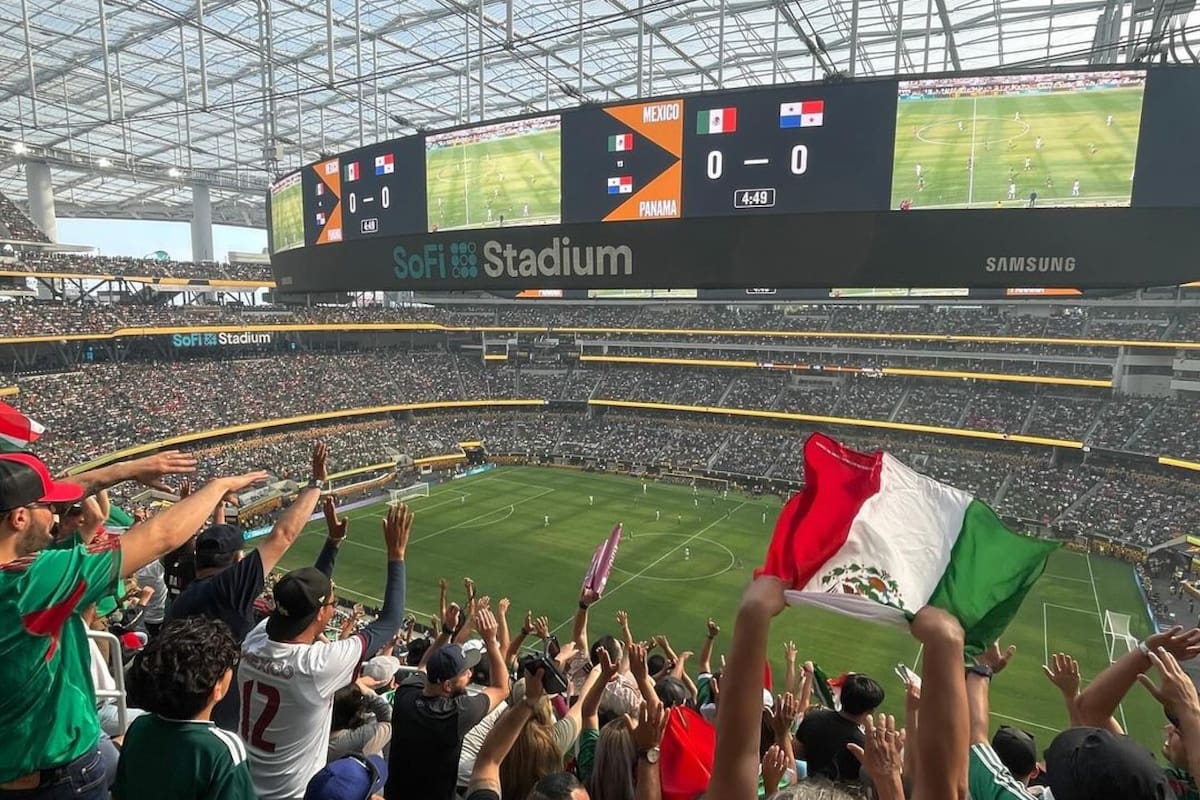 El SoFi Stadium, en California, es uno de los más tecnológicos del mundo