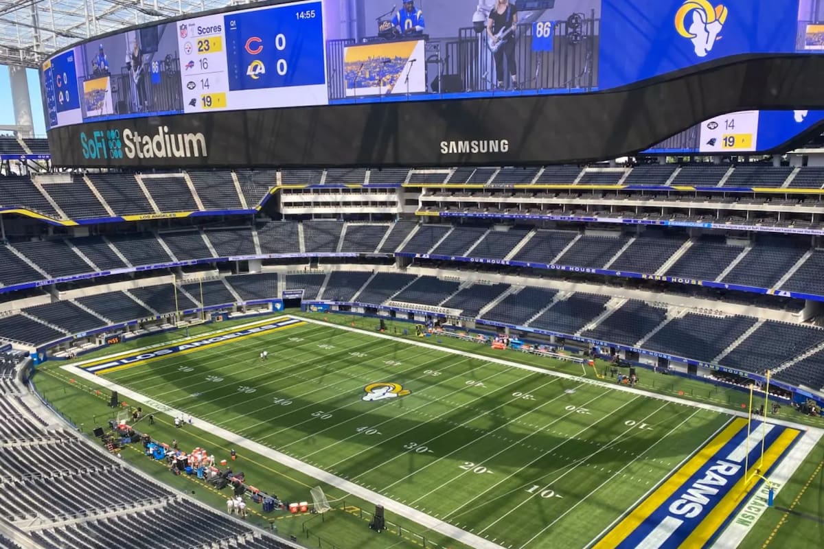 El SoFi Stadium en California será una de las sedes en donde se jugará el Mundial 2026 (Los Angeles Times/Gary Klein)