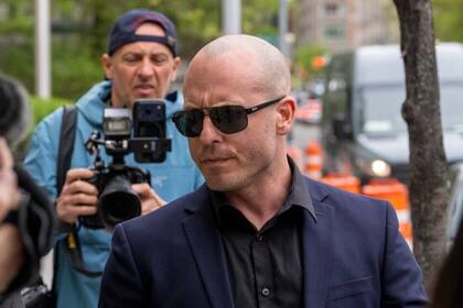 El soldado norteamericano a la salida de un tribunal de Nueva York