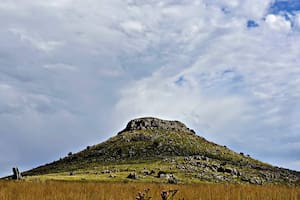 El Sombrerito, uno de los cerros emblemáticos de Barker, en Benito Juárez