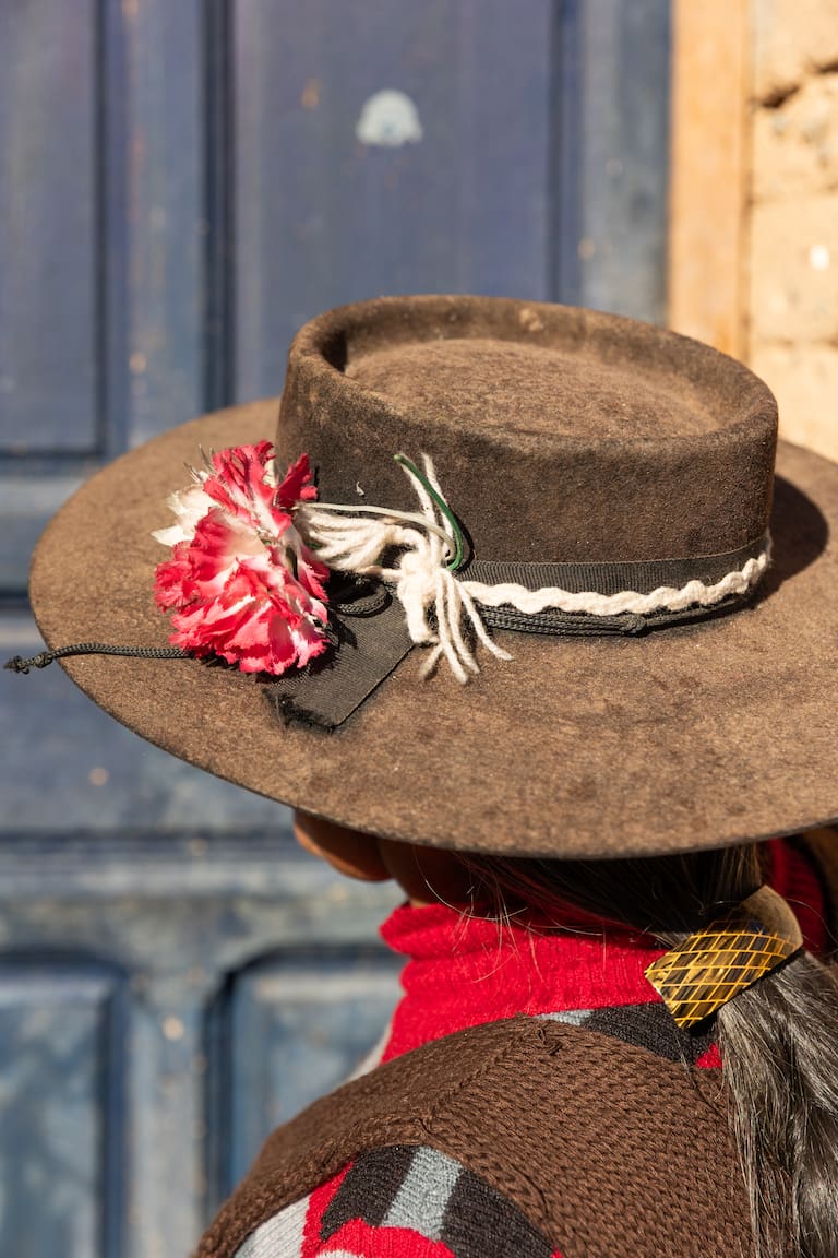 el sombrero de Dionisia, en Hospedaje Lo de Rosita