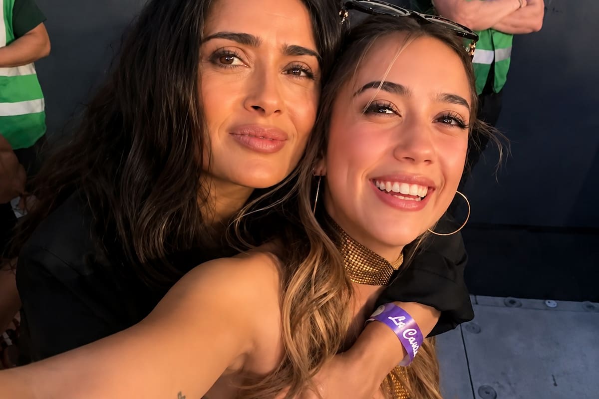 El sorpresivo comentario de de Valentina, la hija de Salma Hayek, al ver las redes de su madre: “Esto tiene que desaparecer”