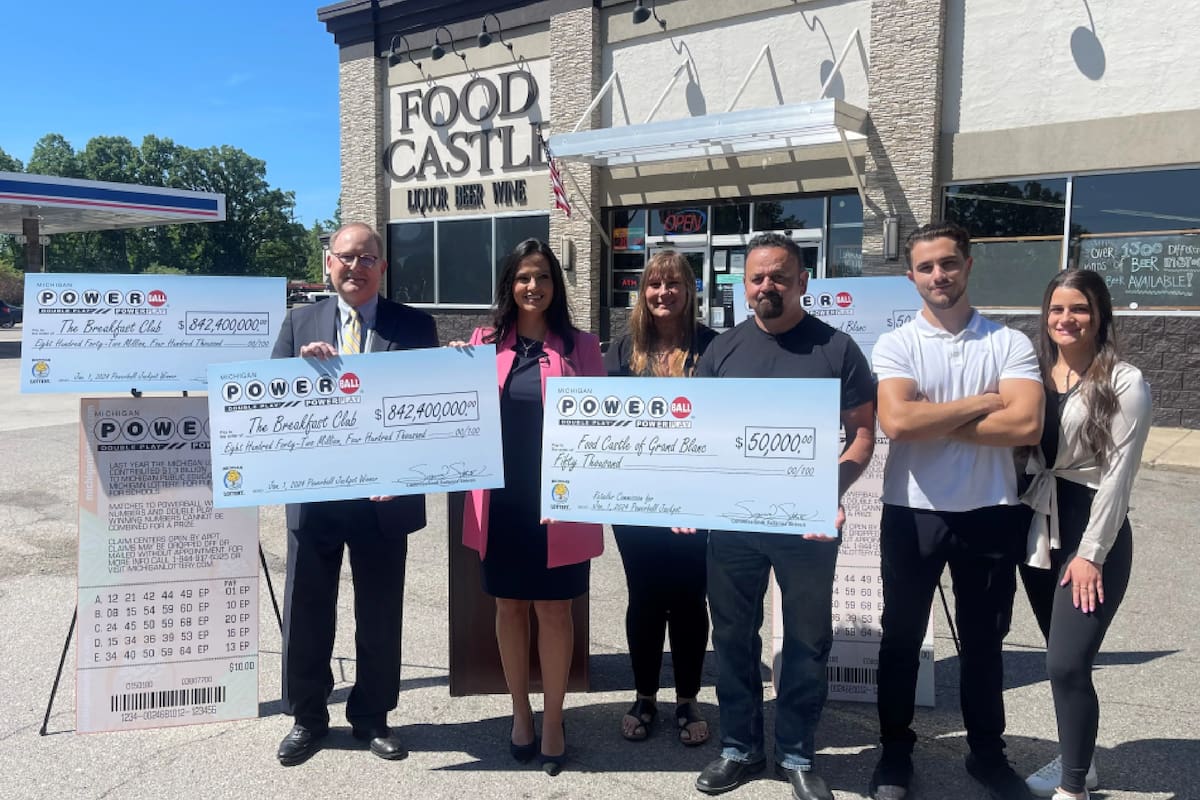 El sorteo de la lotería de Michigan del 1 de enero finalmente fue reclamado el 11 de junio