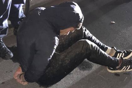 El sospechoso detenido