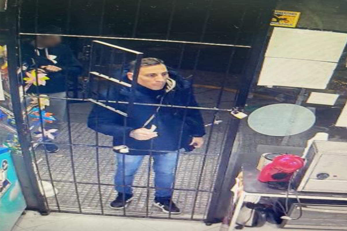 El sospechoso, después del robo e intento de homicidio, fue a comprar un quiosco y quedó filmado