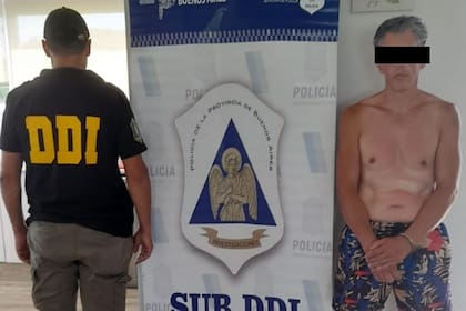 El sospechoso detenido por la policía bonaerense