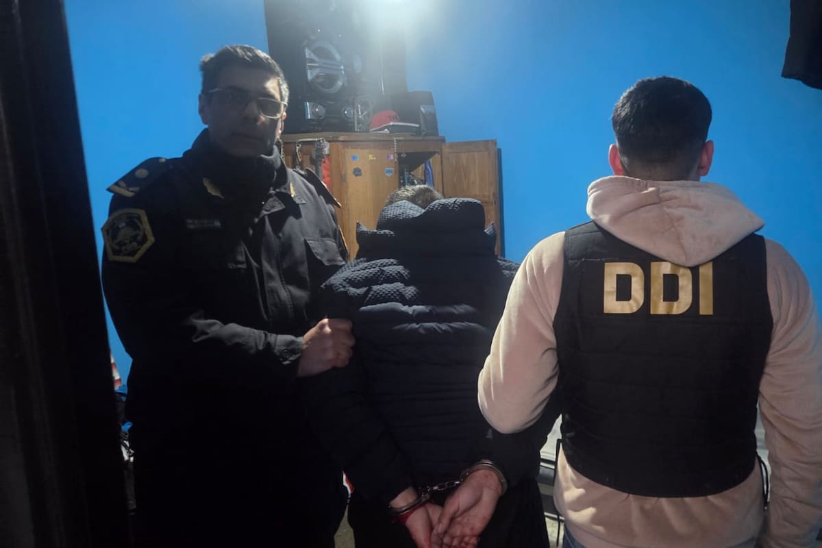 El sospechoso detenido por la policía bonaerense