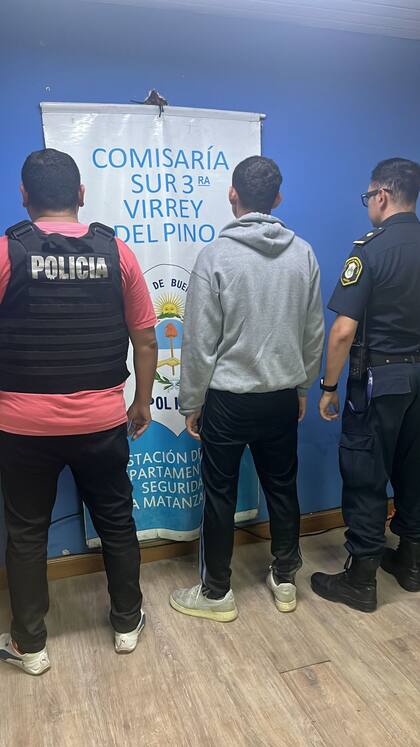 El sospechoso detenido por la policía bonaerense